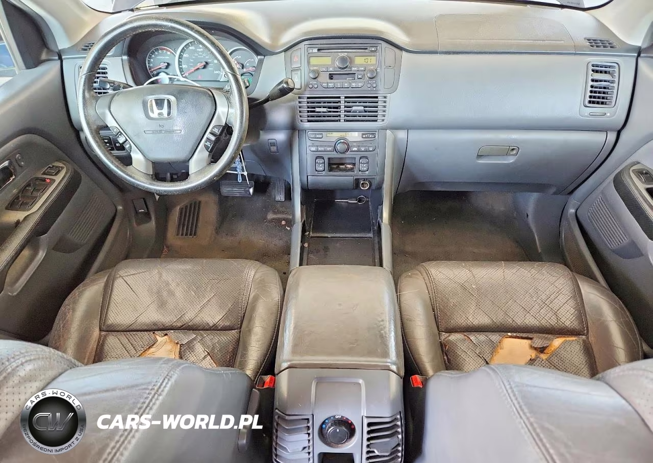 2004 Honda Pilot Exl VIN:2HKYF18564H561206 - 8