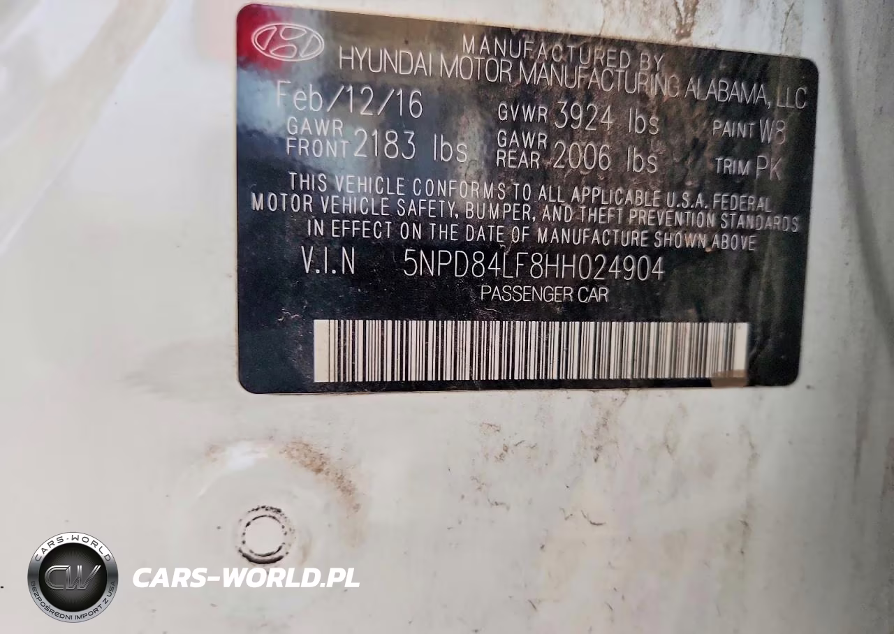 2017 Hyundai Elantra Se VIN:5NPD84LF8HH024904 - 12