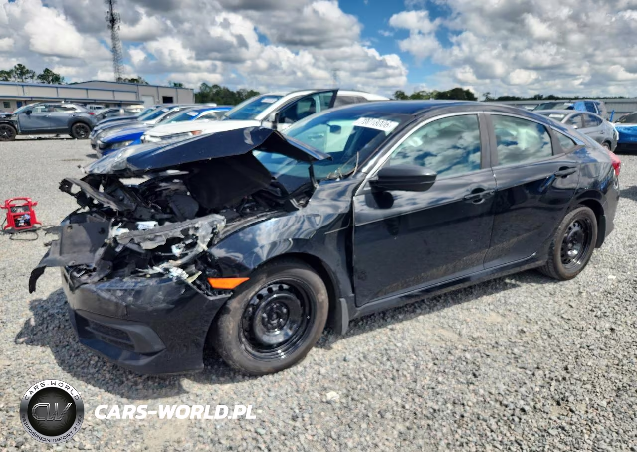 2018 Honda Civic Lx VIN:19XFC2F56JE008032 - 1