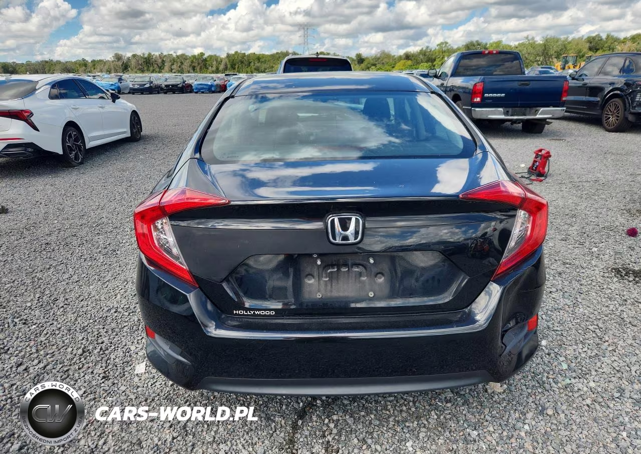 2018 Honda Civic Lx VIN:19XFC2F56JE008032 - 6