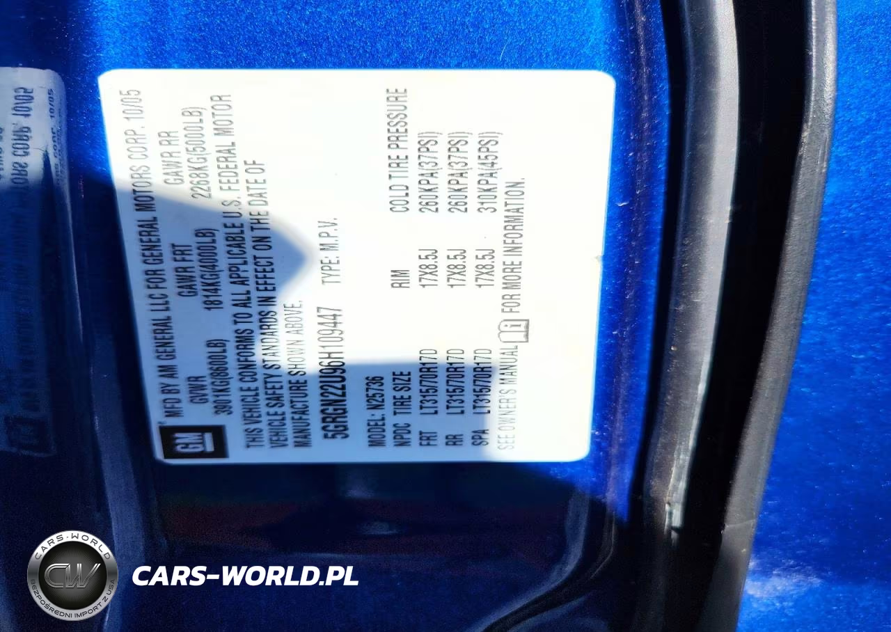 2006 Hummer H2 Sut VIN:5GRGN22U96H109447 - 13