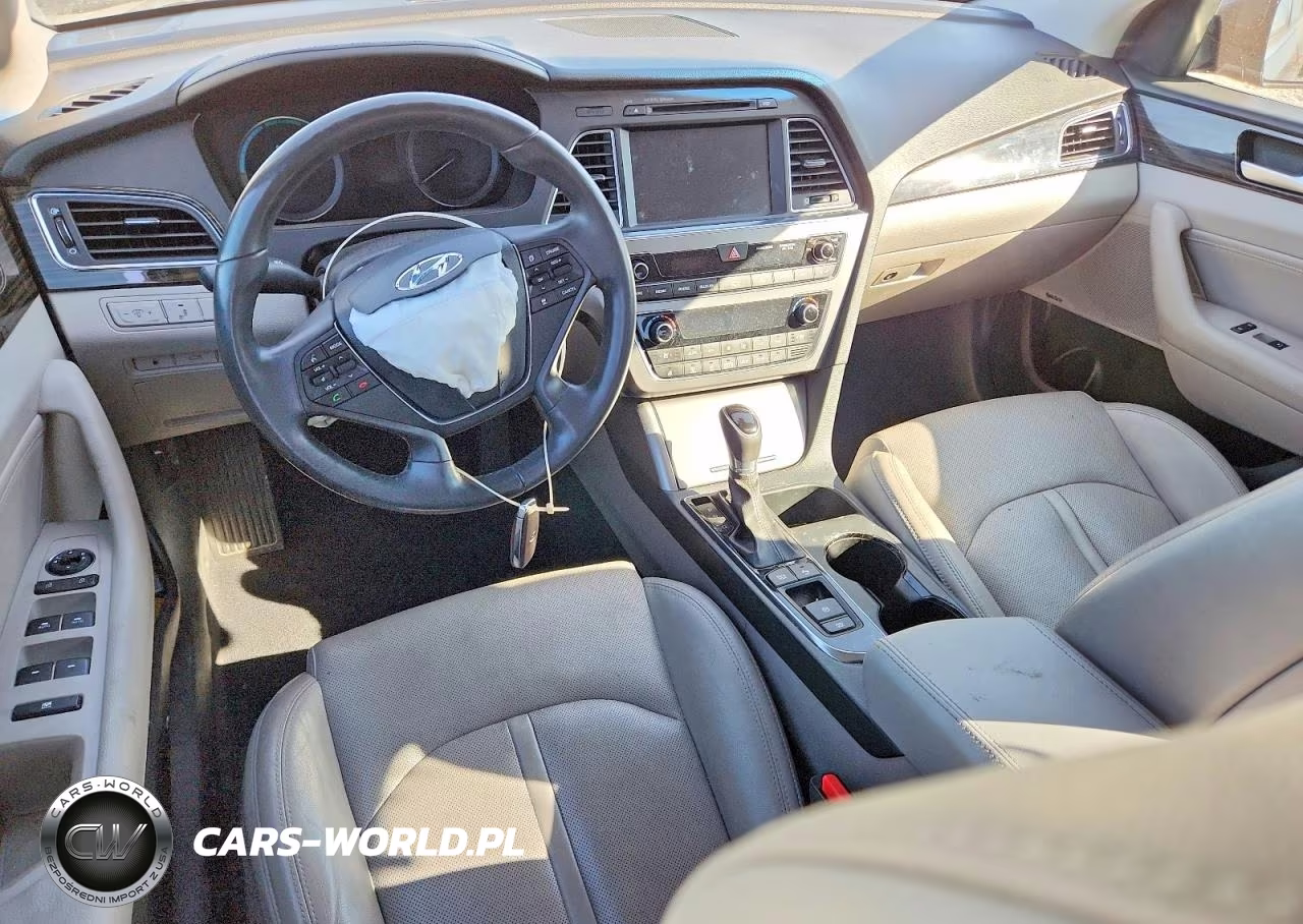 2016 Hyundai Sonata Hybrid Limited VIN:KMHE34L11GA033338 - 8