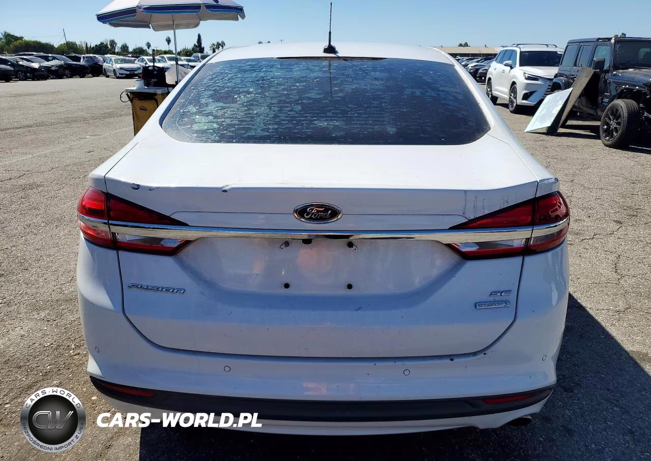 2018 Ford Fusion Se VIN:3FA6P0HD1JR218680 - 6