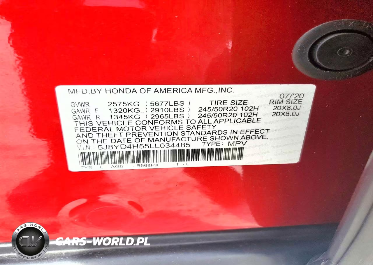2020 Acura Mdx Technology VIN:5J8YD4H55LL034485 - 13