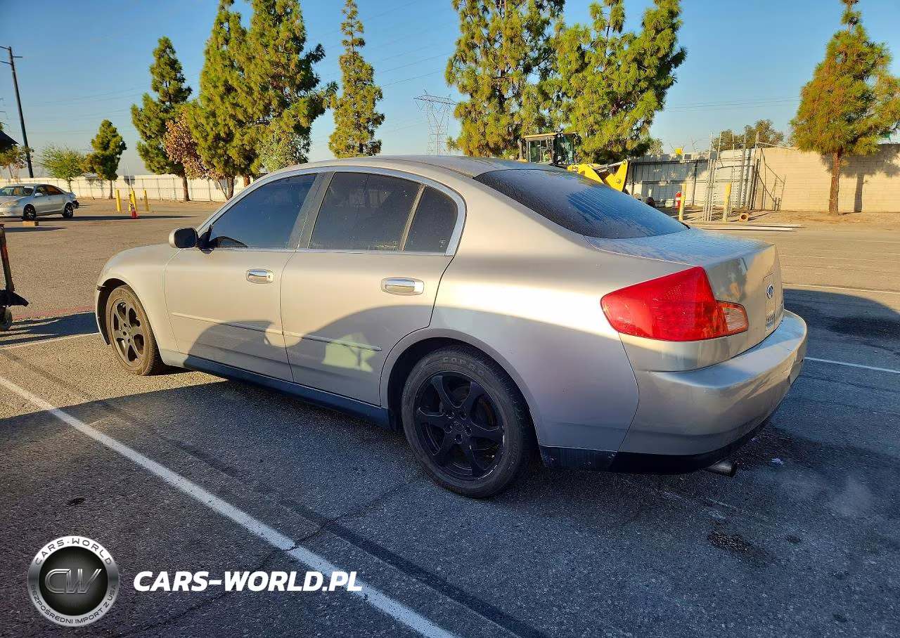 2003 Infiniti G35 Base VIN:JNKCV51E63M007021 - 2