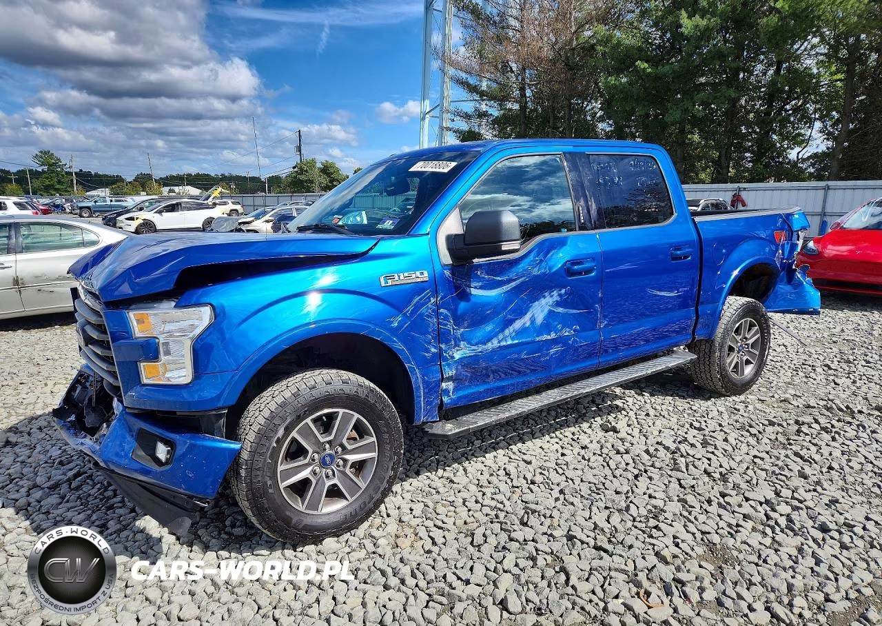 2017 Ford F150 Supercrew VIN:1FTEW1EG5HFB38447 - 1