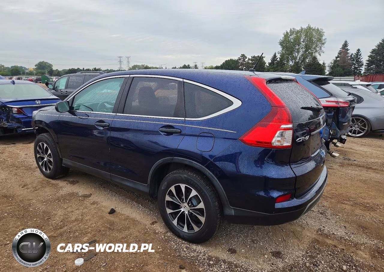 2015 Honda Cr-V Lx VIN:5J6RM4H3XFL099929 - 2