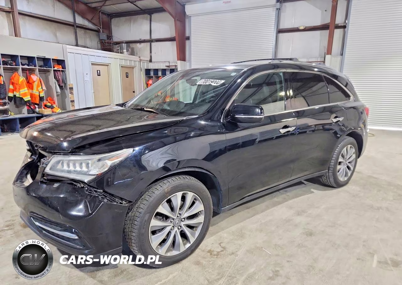 2015 Acura Mdx Technology VIN:5FRYD4H40FB022658 - 1