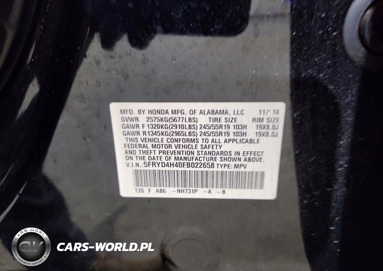 2015 Acura Mdx Technology VIN:5FRYD4H40FB022658 - 14