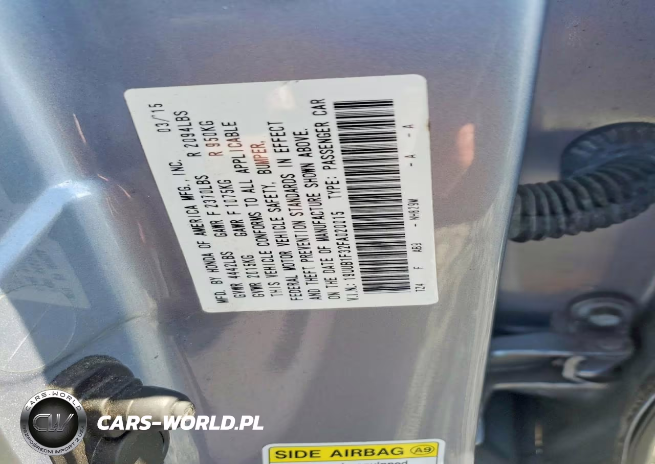 2015 Acura Tlx VIN:19UUB1F32FA020015 - 12