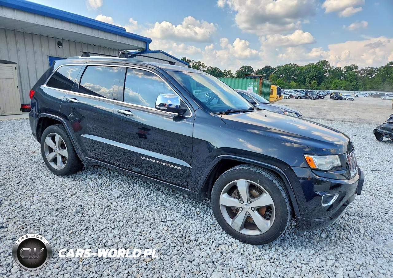 2014 Jeep Grand Cherokee Overland VIN:1C4RJECT2EC201766 - 4