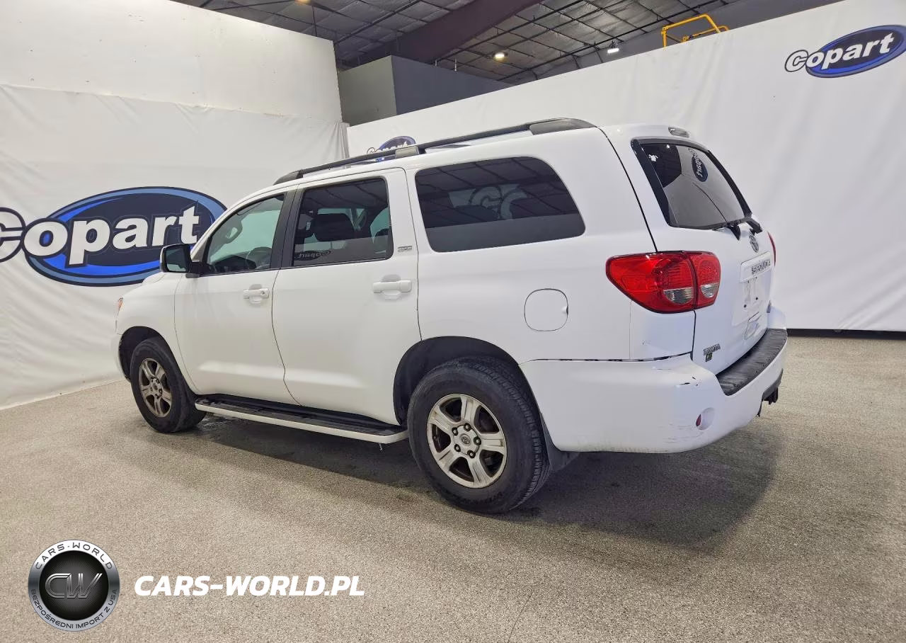 2008 Toyota Sequoia Sr5 VIN:5TDBY64A58S007395 - 2