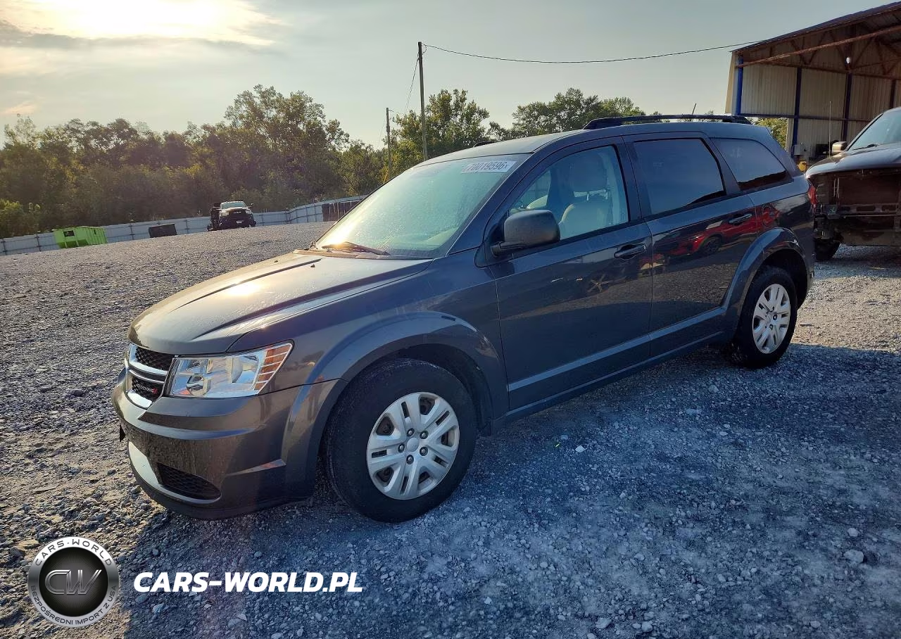 2017 Dodge Journey Se VIN:3C4PDCAB9HT707102 - 1