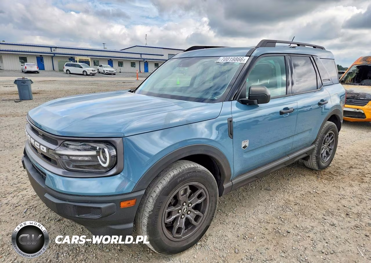 2022 Ford Bronco Sport Big Bend VIN:3FMCR9B62NRD66196 - 1