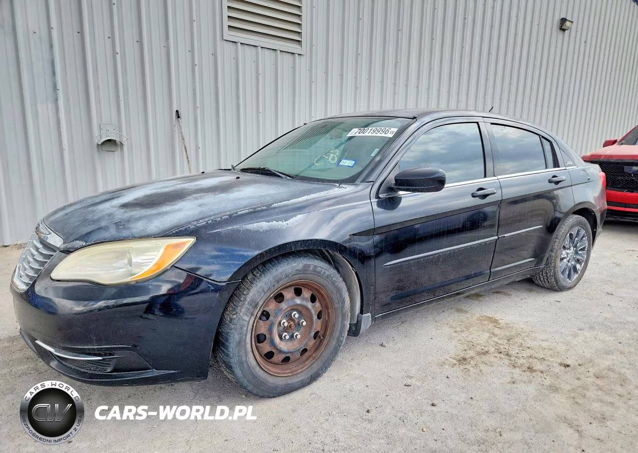 2012 Chrysler 200 Lx VIN:1C3CCBAB5CN240902 - 1