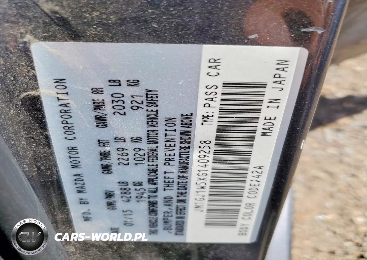 2016 Mazda 6 Grand Touring VIN:JM1GJ1W5XG1409258 - 12