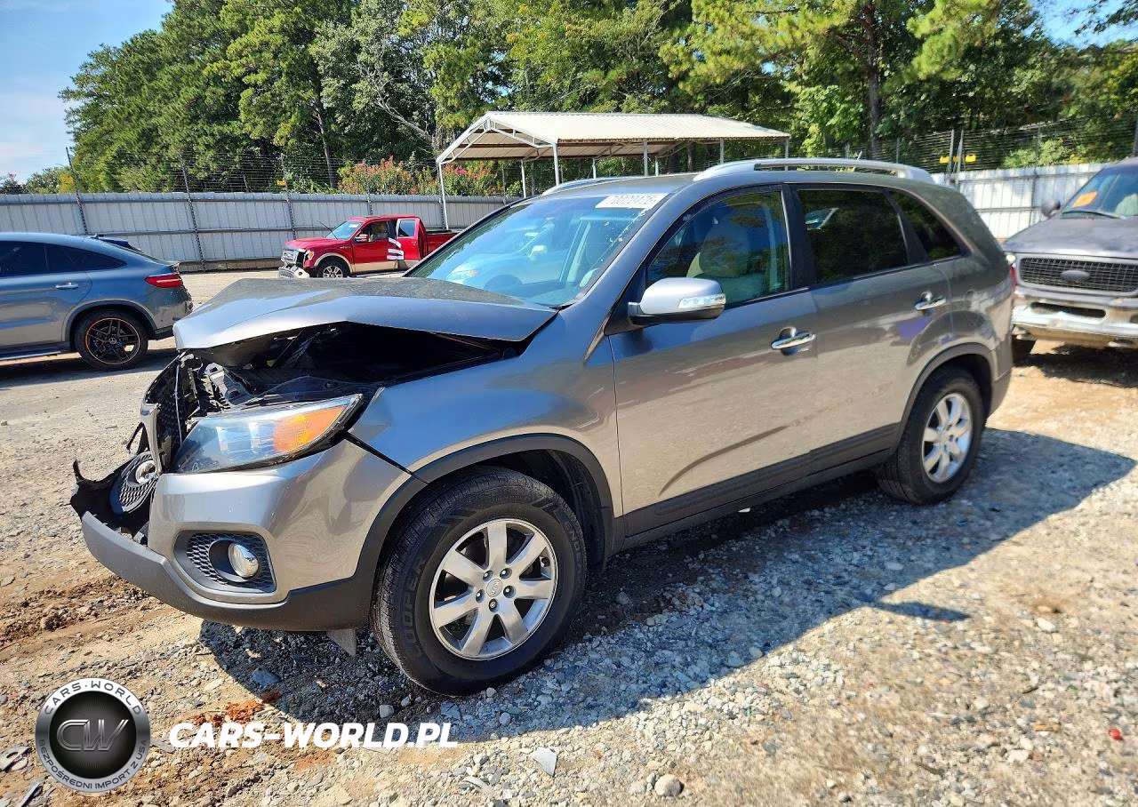 2013 Kia Sorento Lx VIN:5XYKT4A6XDG406992 - 1