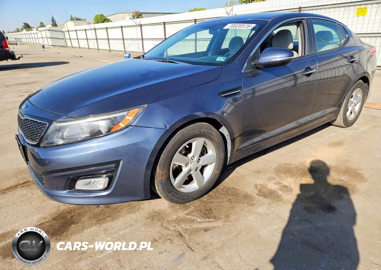 2015 Kia Optima Lx VIN:5XXGM4A79FG436486 - 1