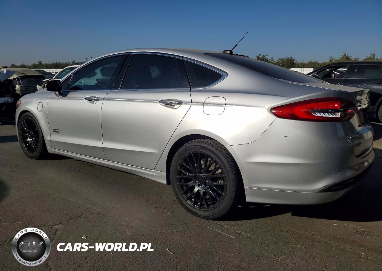 2017 Ford Fusion Se Phev VIN:3FA6P0PU5HR379562 - 2