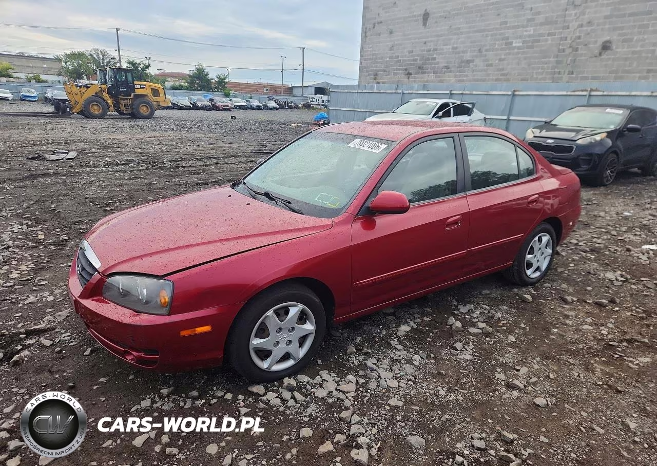 2004 Hyundai Elantra Gls VIN:KMHDN46D54U774310 - 1