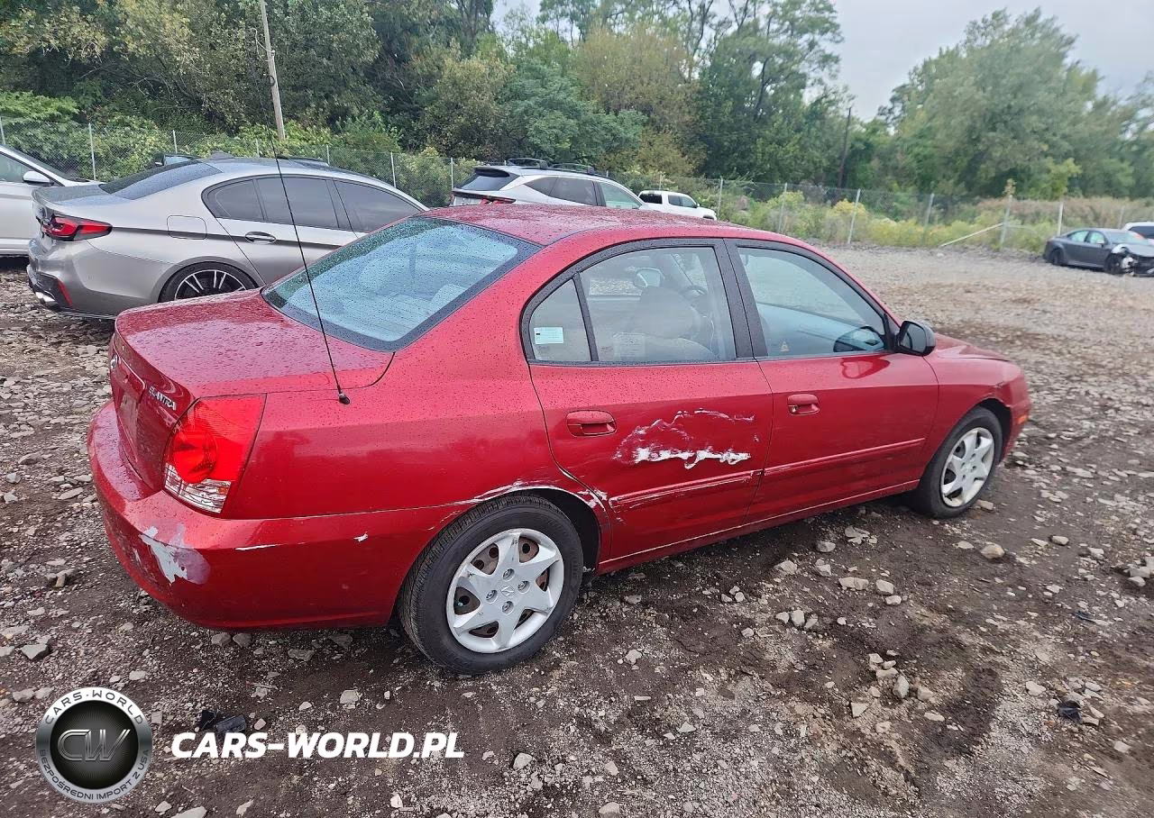 2004 Hyundai Elantra Gls VIN:KMHDN46D54U774310 - 3