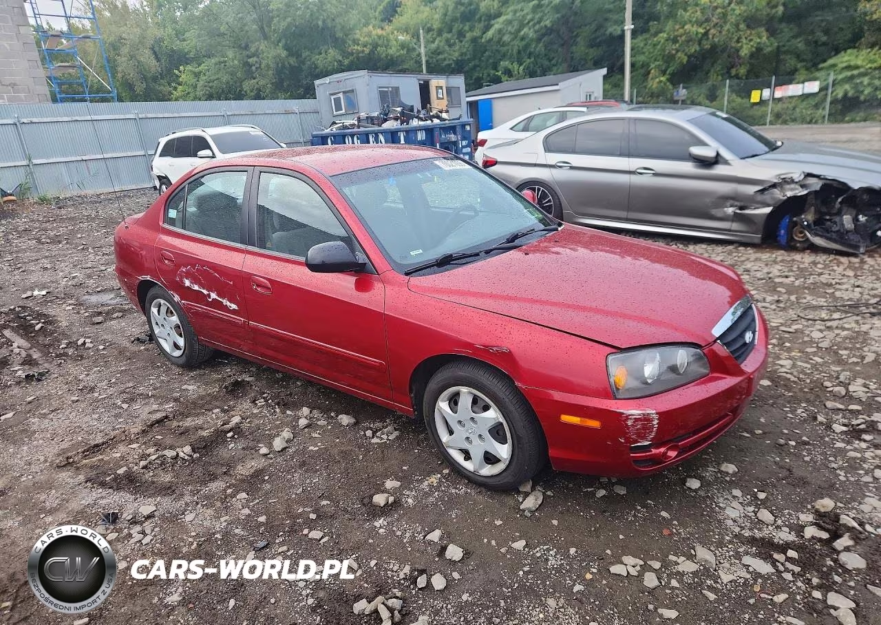 2004 Hyundai Elantra Gls VIN:KMHDN46D54U774310 - 4