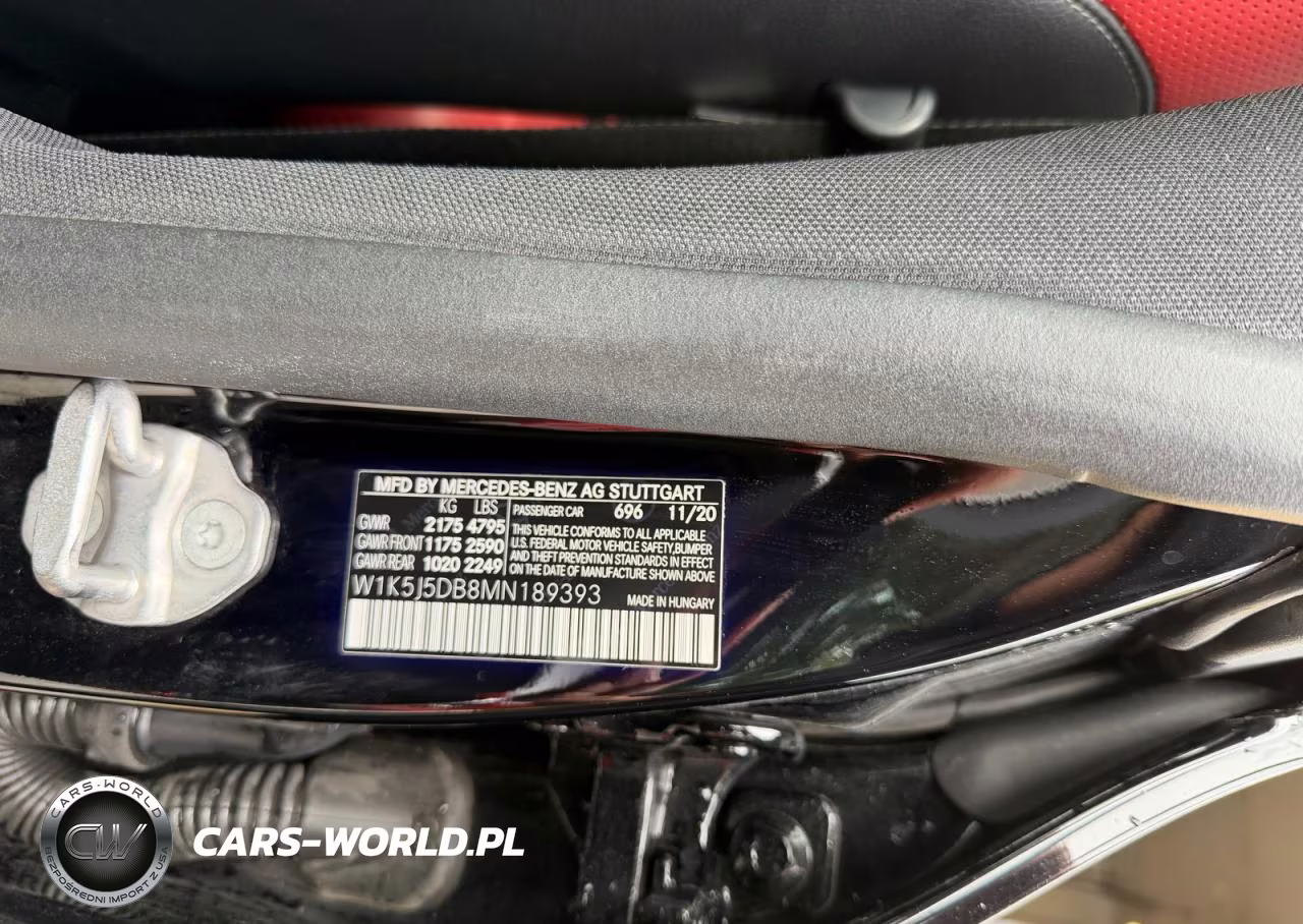 2021 Mercedes-Benz Cla 45 Amg VIN:W1K5J5DB8MN189393 - 10