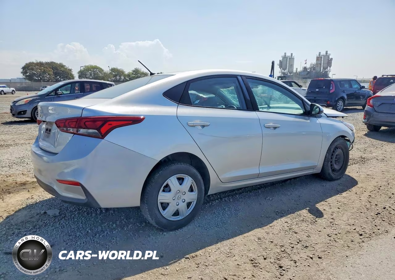 2020 Hyundai Accent Se VIN:3KPC24A64LE112748 - 3