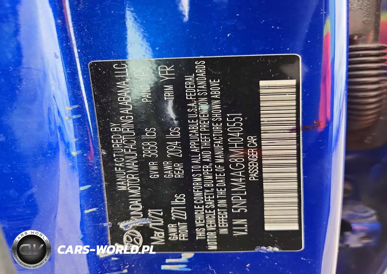 2021 Hyundai Elantra Sel VIN:5NPLM4AG8MH040551 - 12