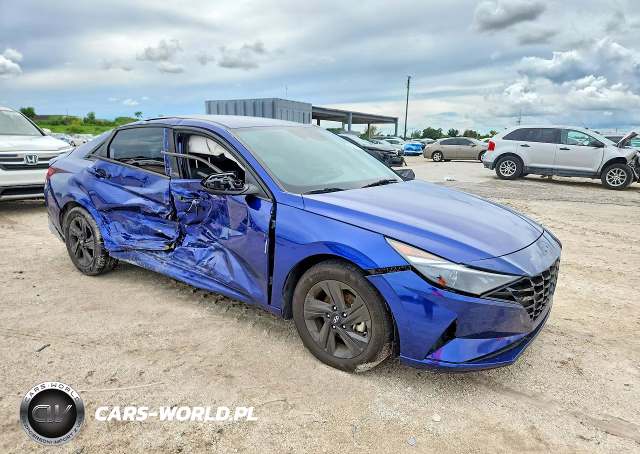 2021 Hyundai Elantra Sel VIN:5NPLM4AG8MH040551 - 4