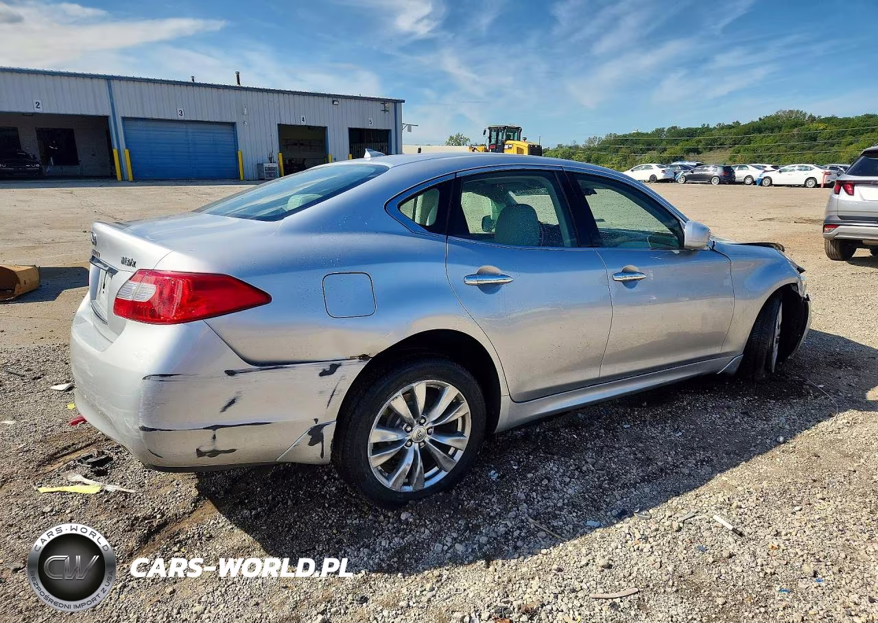 2012 Infiniti M37 X VIN:JN1BY1AR6CM395127 - 3
