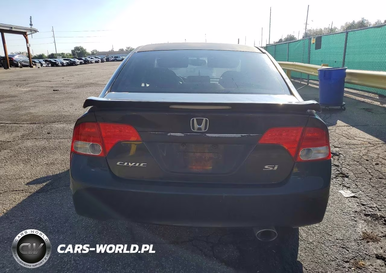 2009 Honda Civic Si VIN:2HGFA55539H701599 - 6