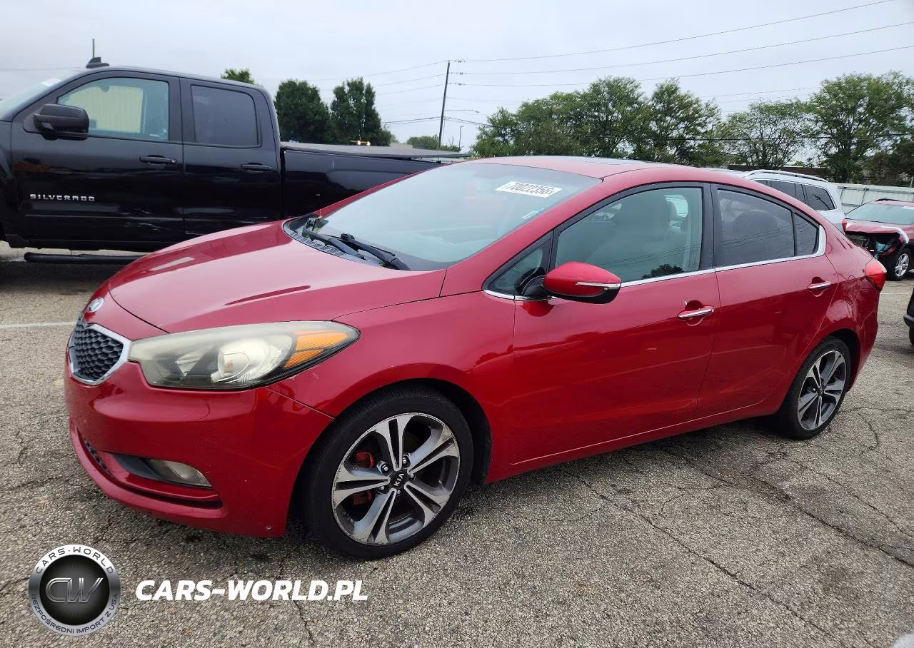 2014 Kia Forte Ex VIN:KNAFZ4A86E5068774 - 1