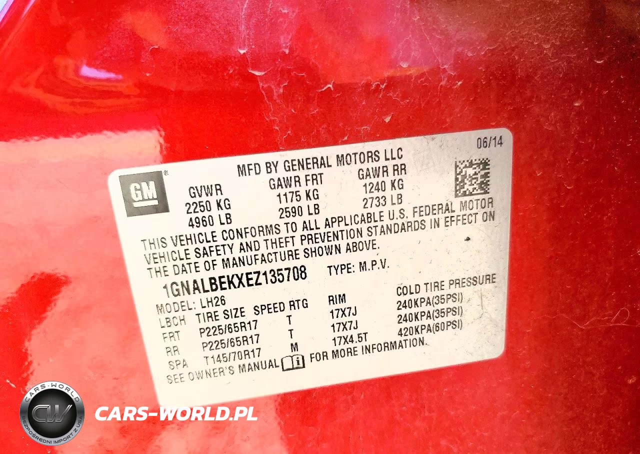 2014 Chevrolet Equinox Lt VIN:1GNALBEKXEZ135708 - 12