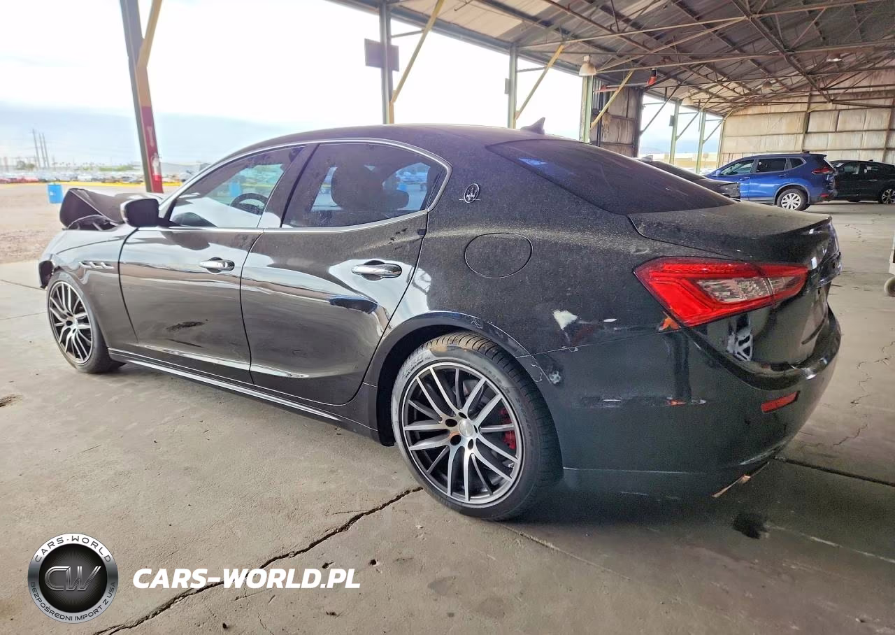 2017 Maserati Ghibli VIN:ZAM57XSA1H1197696 - 2