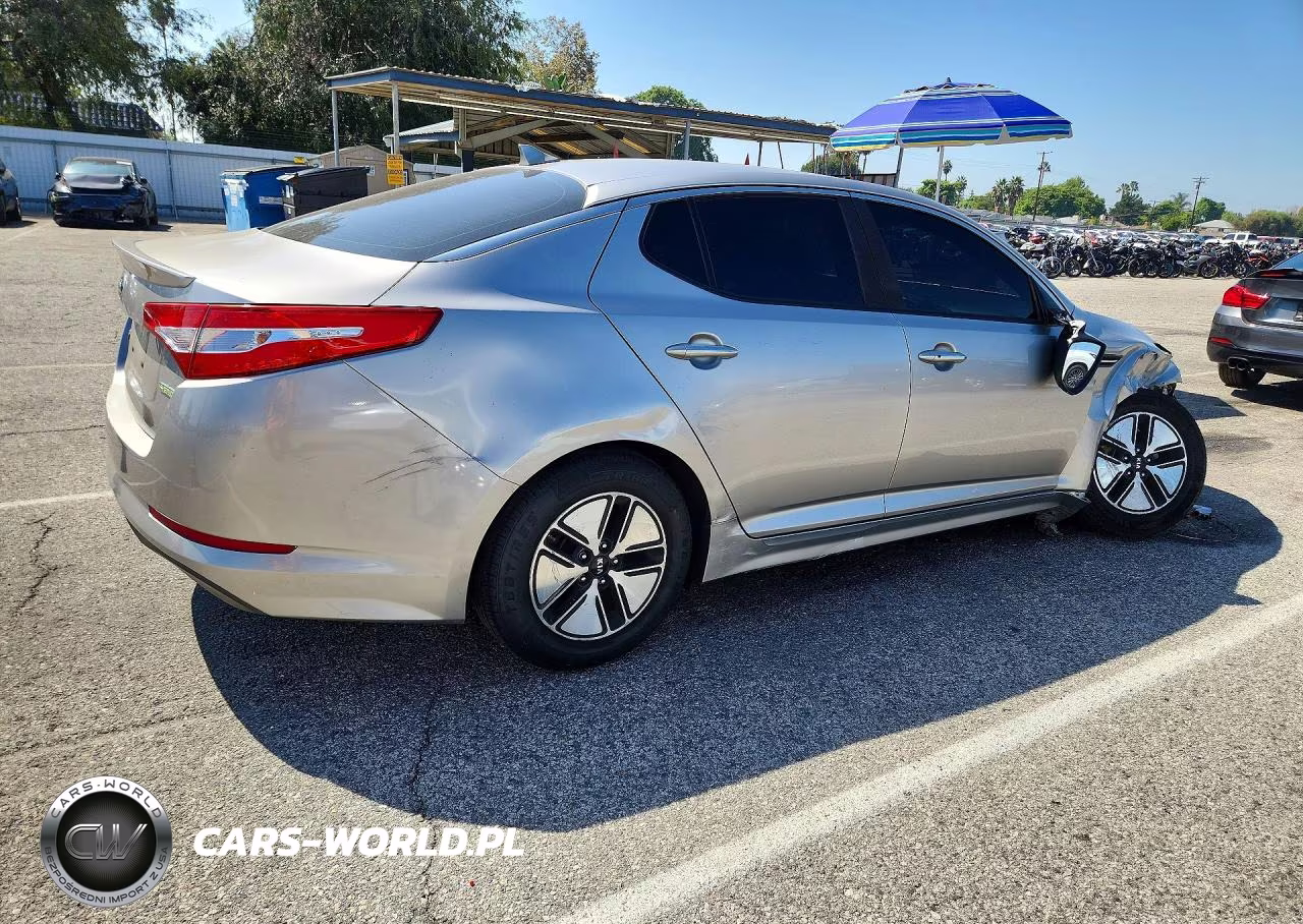 2013 Kia Optima Hybrid VIN:KNAGM4AD1D5058801 - 3