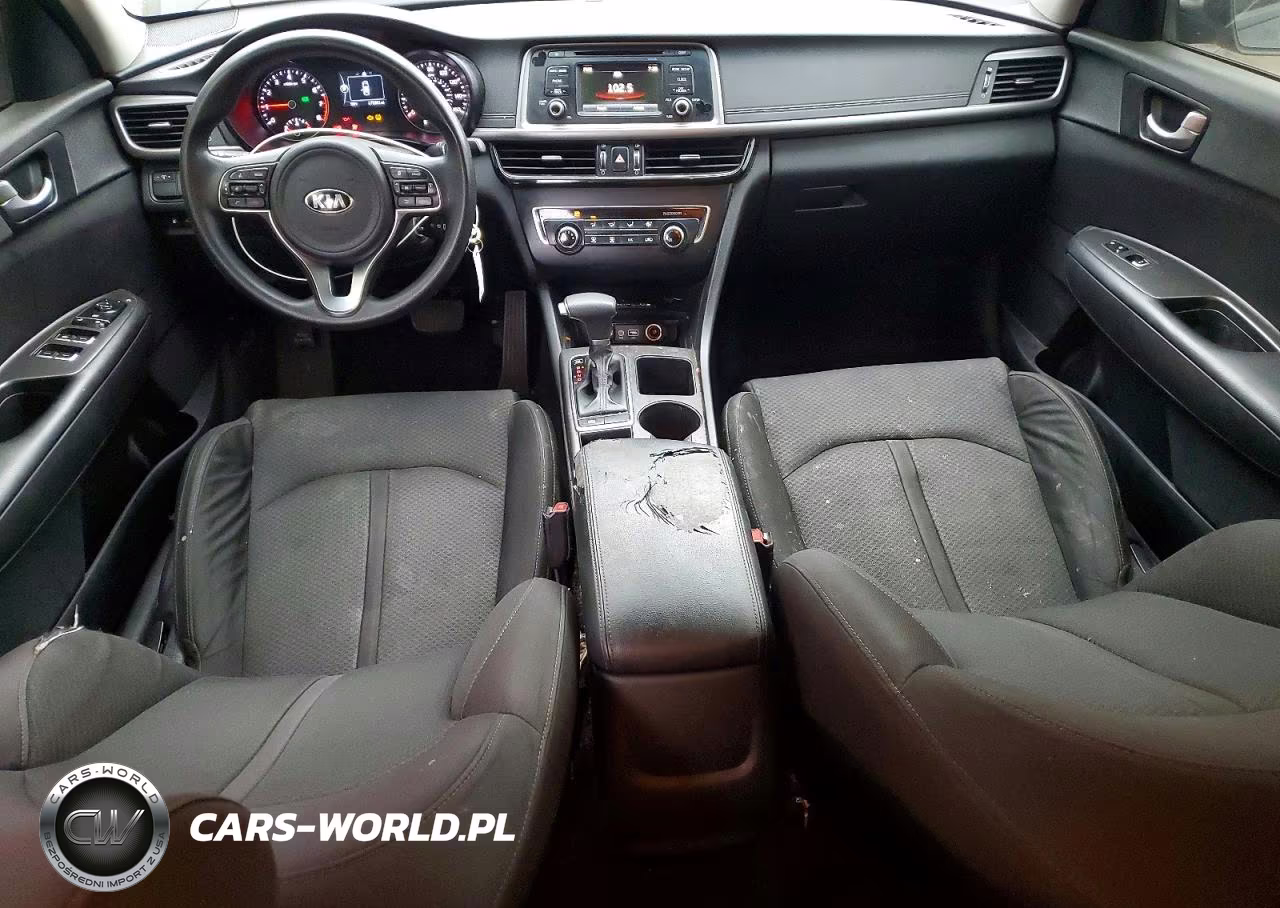 2016 Kia Optima Lx VIN:5XXGT4L37GG059333 - 8