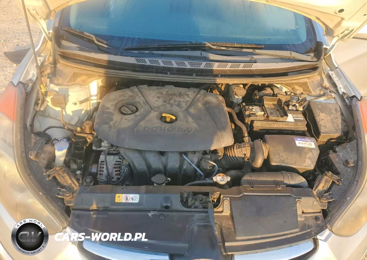 2013 Hyundai Elantra Gls VIN:KMHDH4AE4DU818191 - 11