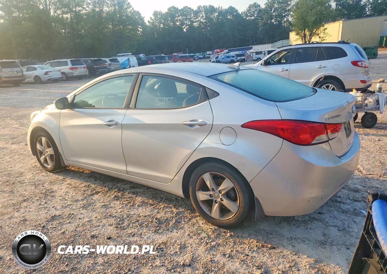 2013 Hyundai Elantra Gls VIN:KMHDH4AE4DU818191 - 2