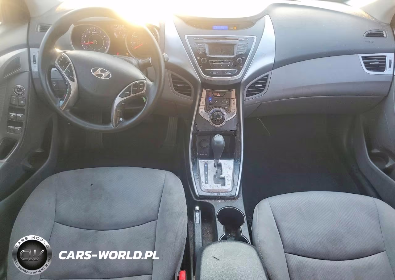 2013 Hyundai Elantra Gls VIN:KMHDH4AE4DU818191 - 8