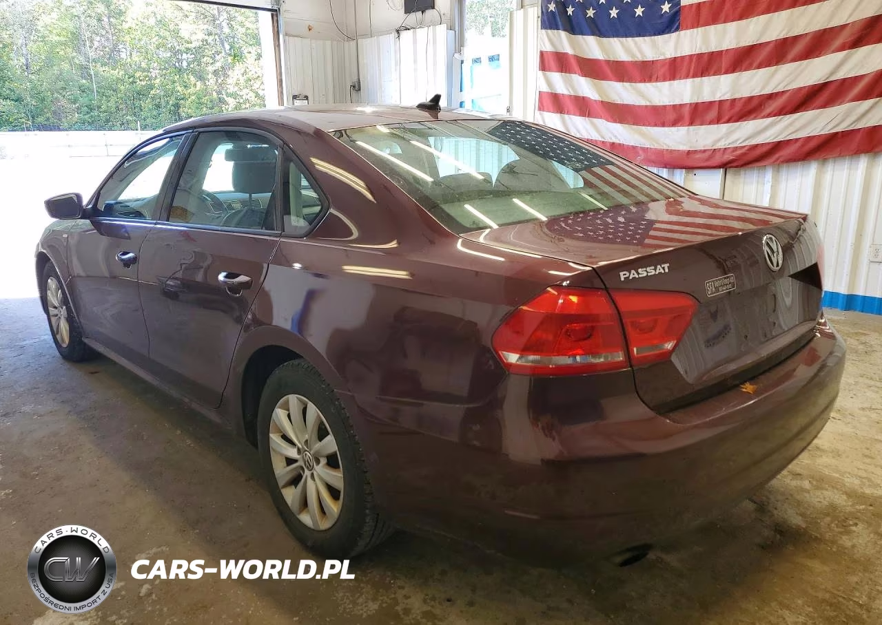 2014 Volkswagen Passat VIN:1VWAT7A31EC077394 - 2