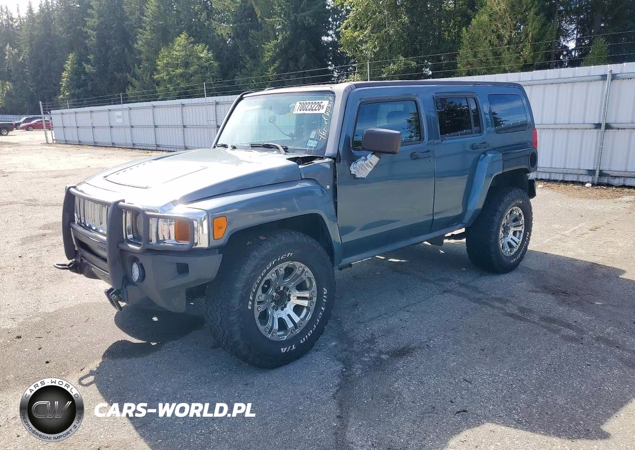 2007 Hummer H3 VIN:5GTDN13E078213390 - 1