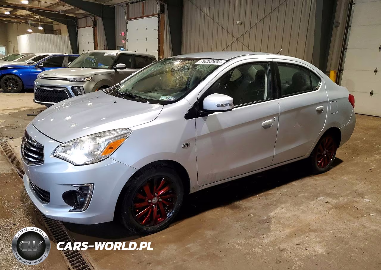 2018 Mitsubishi Mirage G4 Se VIN:ML32F4FJ0JHF09660 - 1