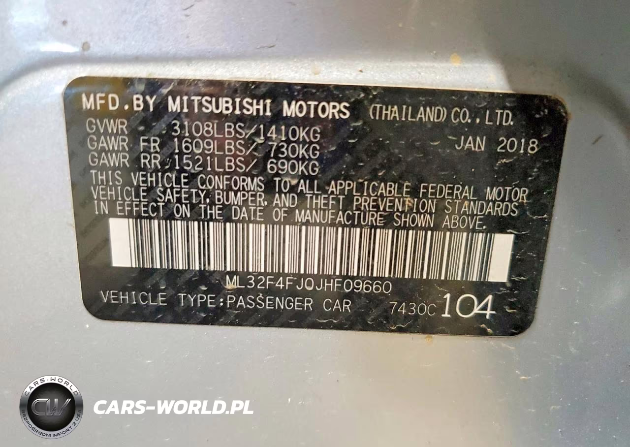 2018 Mitsubishi Mirage G4 Se VIN:ML32F4FJ0JHF09660 - 13