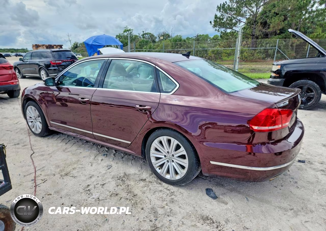 2014 Volkswagen Passat Sel VIN:1VWCN7A30EC007422 - 2
