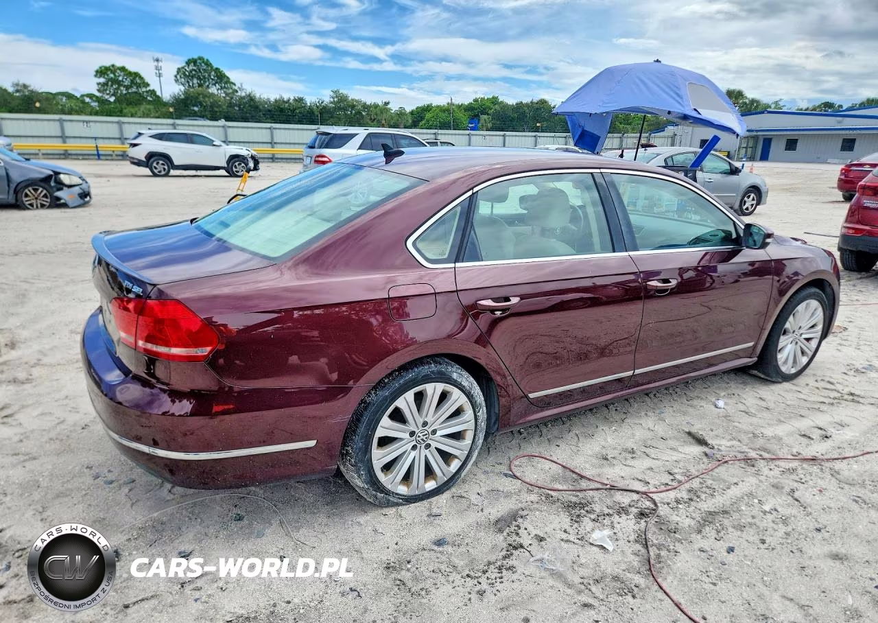 2014 Volkswagen Passat Sel VIN:1VWCN7A30EC007422 - 3