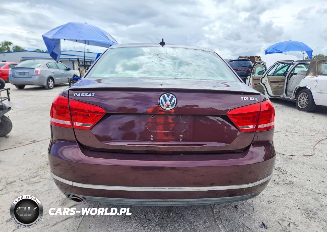 2014 Volkswagen Passat Sel VIN:1VWCN7A30EC007422 - 6