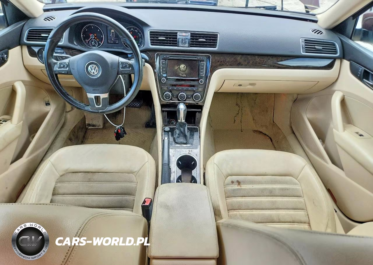 2014 Volkswagen Passat Sel VIN:1VWCN7A30EC007422 - 8