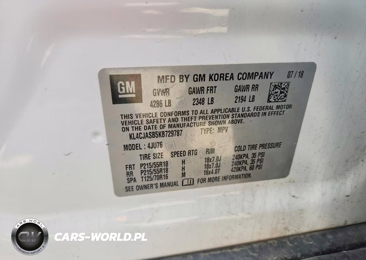 2019 Buick Encore Preferred VIN:KL4CJASB5KB729787 - 12