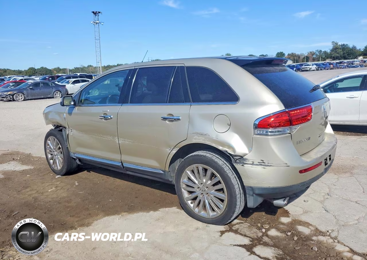 2011 Lincoln Mkx VIN:2LMDJ6JK1BBJ27634 - 2